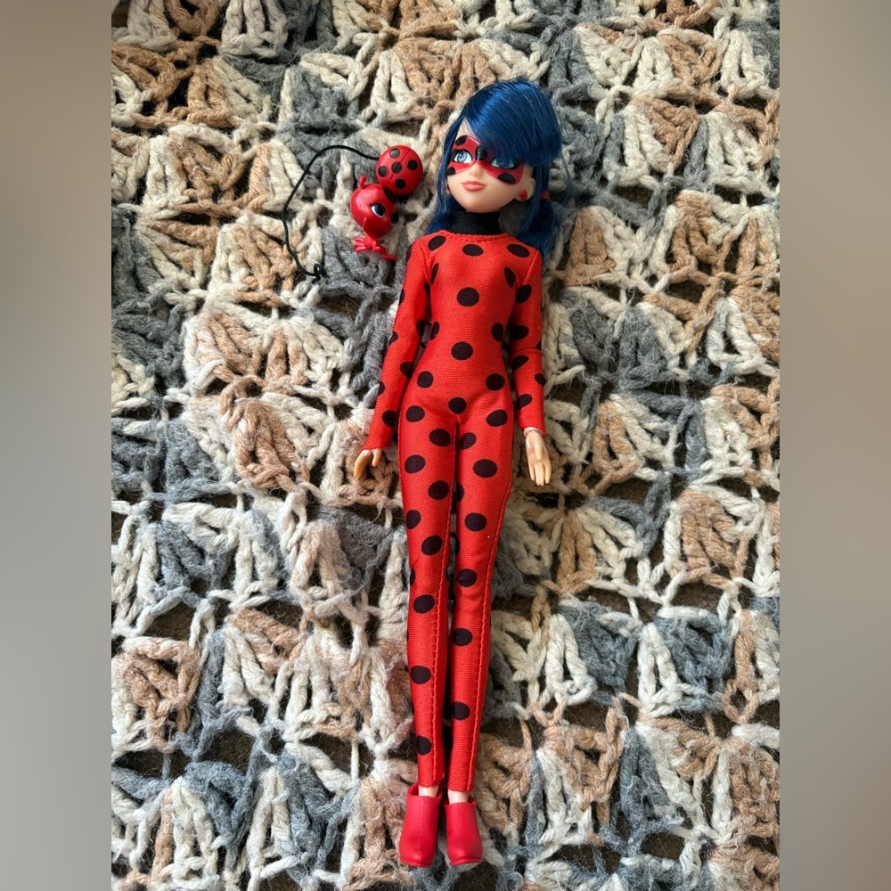 2/$10 Miraculous Ladybug Bug Barbie style doll